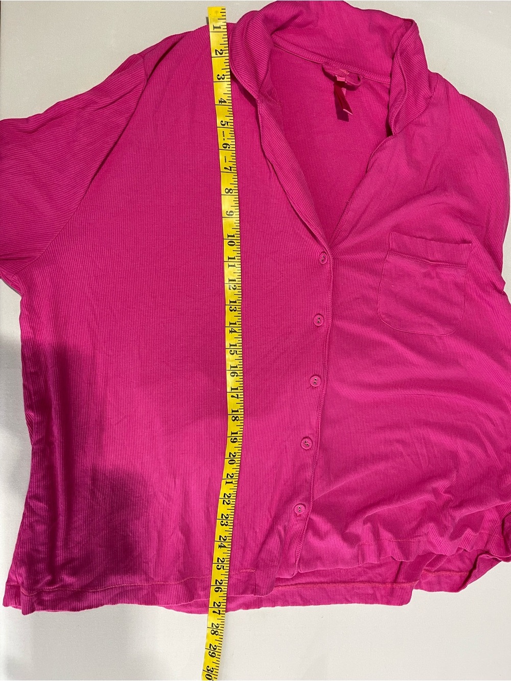 SKIMS Ribbed Pajama Set Women's 2X Pink Button Down Wide Leg
Loungewear - Picture 13 of 13